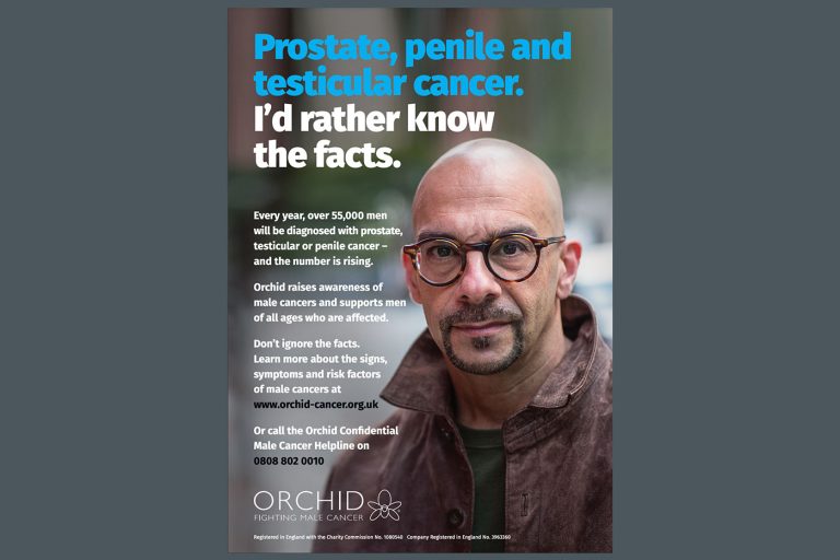 Orchid Fighting Male Cancer New Male Cancer Awareness Posters